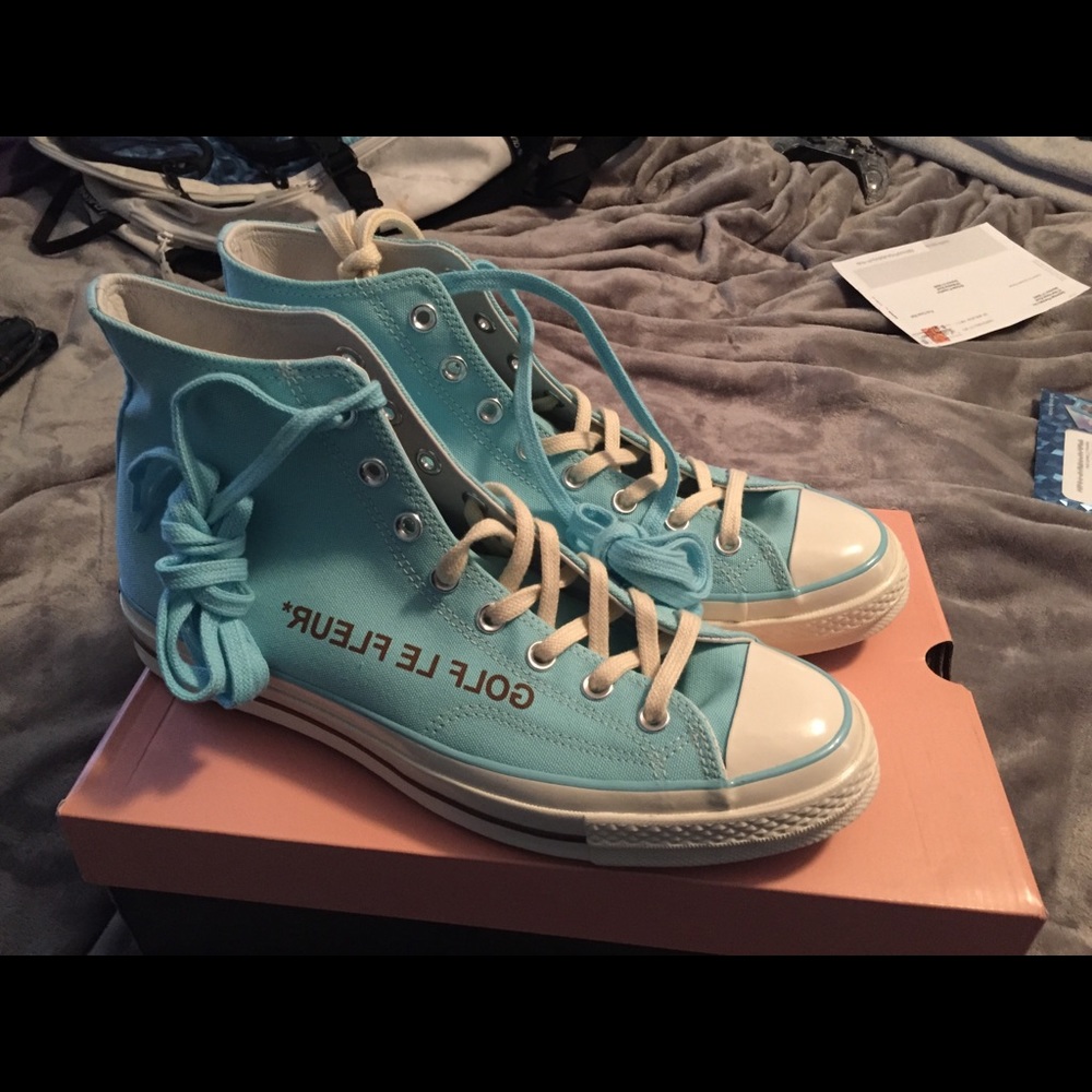 Golf Le Fleur Chuck Taylors and Supreme Stickers
